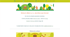Desktop Screenshot of branakdetem.cz